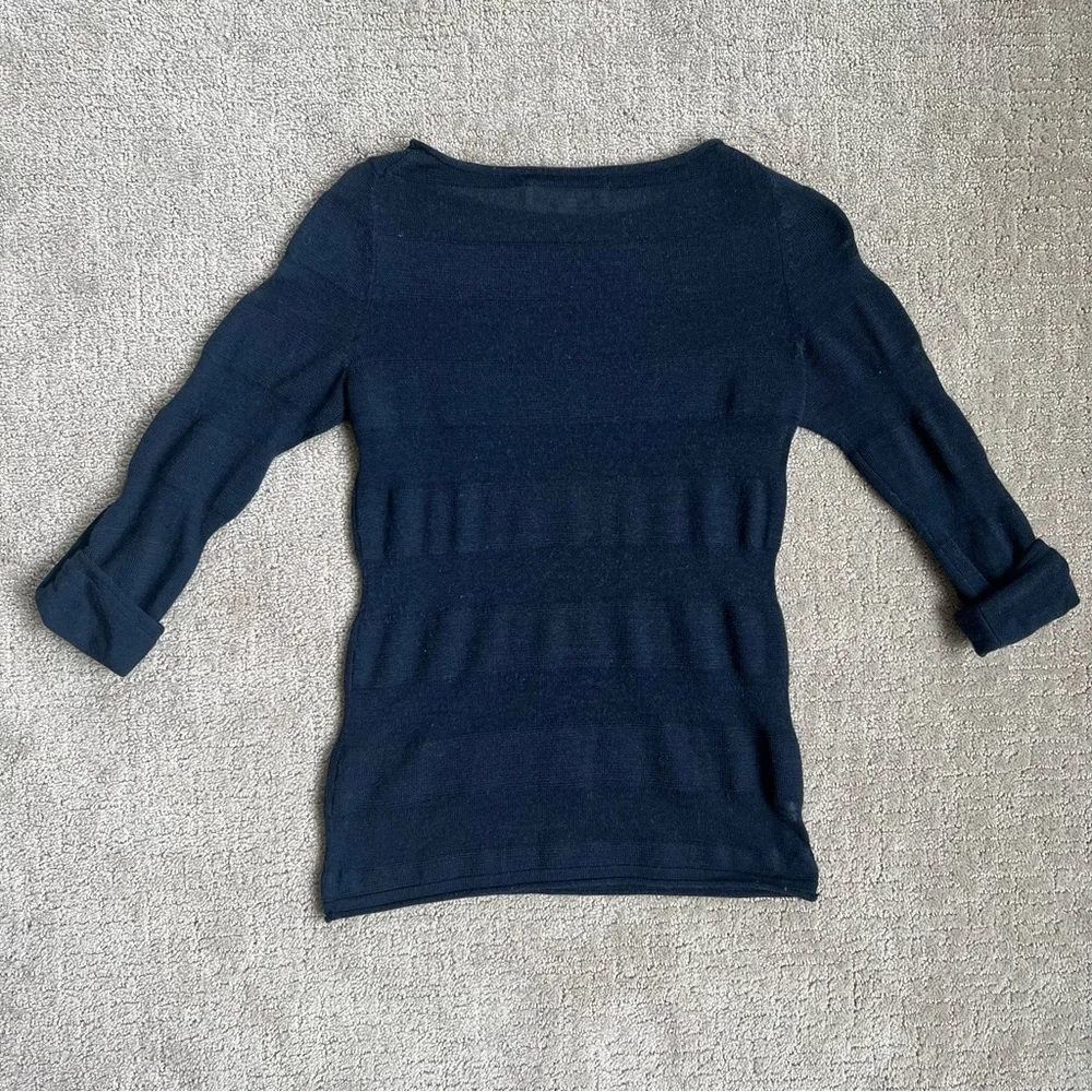 Ann Taylor Loft Petite 3/4 Quarter Sleeve Lightweight Sweater